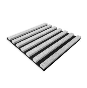 Panel akustyczny Acusticus czarny/szarym 4 szt.