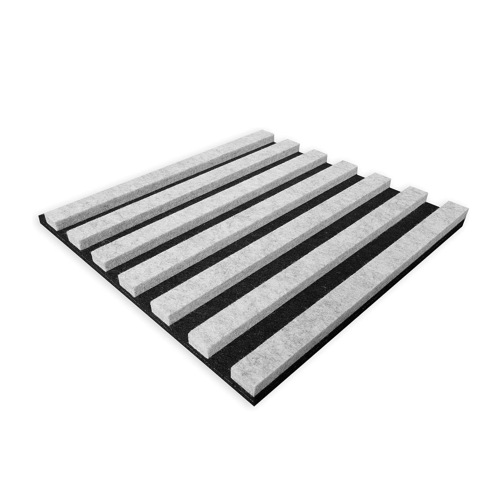 Panel akustyczny Acusticus czarny/szarym 4 szt.